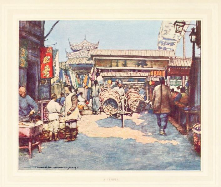 China, Tempel