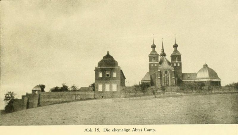 Abb. 18 Die ehemalige Abtei Camp.