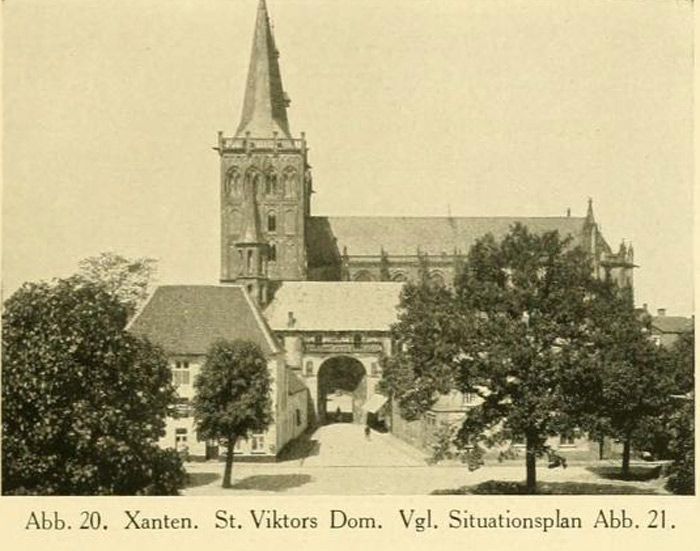 Abb. 20. Xanten. St. Viktors Dom. Vgl. Situationsplan Abb. 21