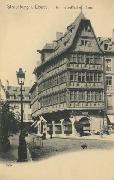 Elsass, Straßbourg Kammerzellsches Haus