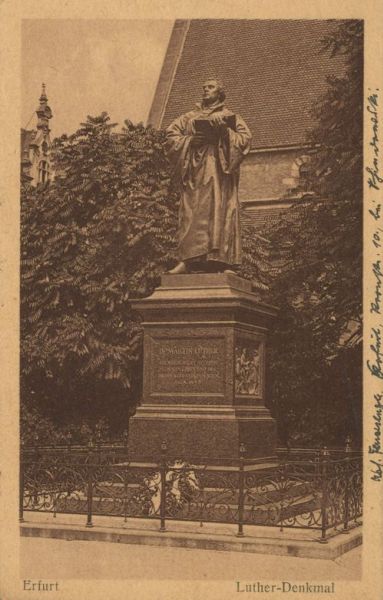 Erfurt, Lutherdenkmal
