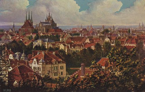 Erfurt, Stadtansicht