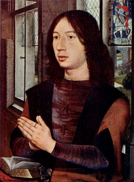 Hans Memeling – Bildnis des Martin van Nieuwenhove (Brügge, Johannis-Hospital)
