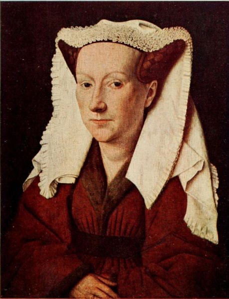 Jan van Eyck – Die Frau des Künstlers (Brügge, Museum)