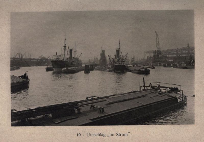 Hamburg 19 Umschlag im Strom