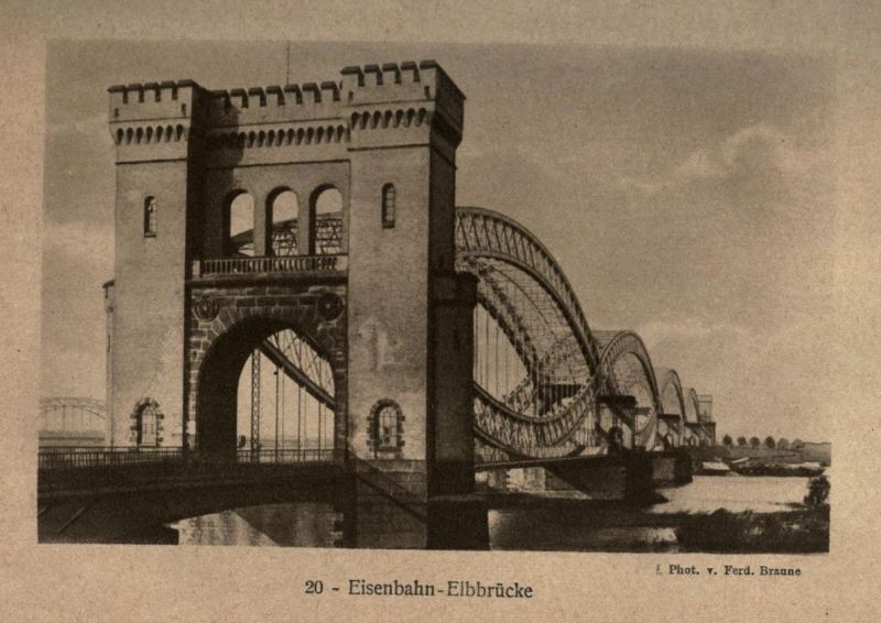 Hamburg 20 Eisenbahn-Elbbrücke