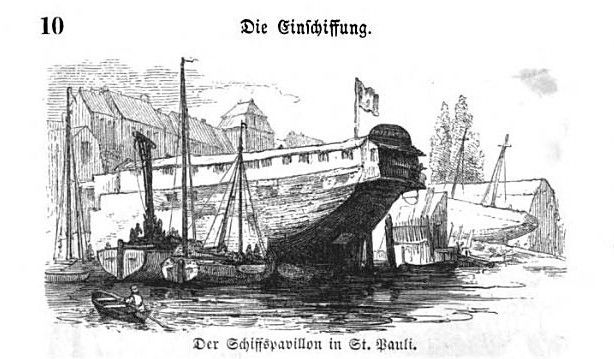 Der Schiffspavillon in St. Pauli