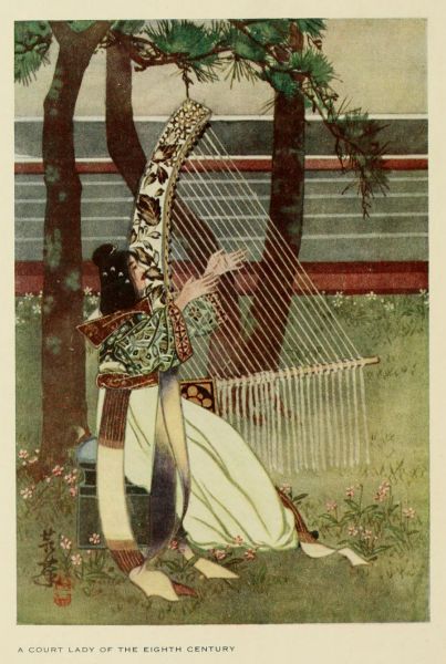 Japan, Court Lady of the Eighth Century