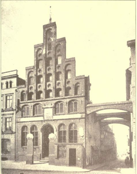 Lübeck - Schifferhaus, Außenansicht