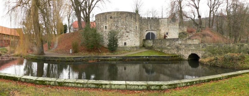 Coppenbrügge, Ruine der Burg