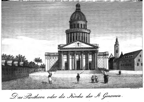 Das Pantheon oder die Kirche der St. Genovefa
