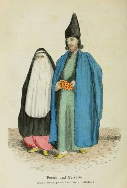 Persien 112 Perser und Perserin