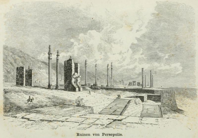 Persien 238 Ruinen von Persepolis