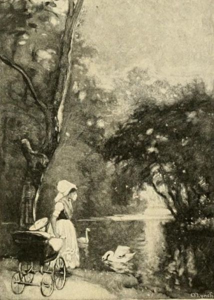 Berlin — In the Tiergarten. Painted by Karl O Lynch von Town. 