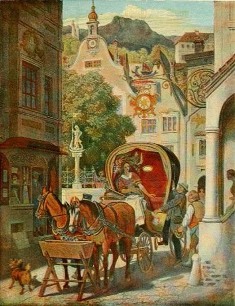 Schwind, Moritz v., Die Hochzeitsreise.