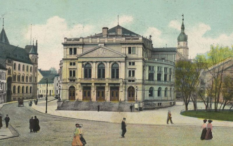 Das Theater in Altenburg um 1909
