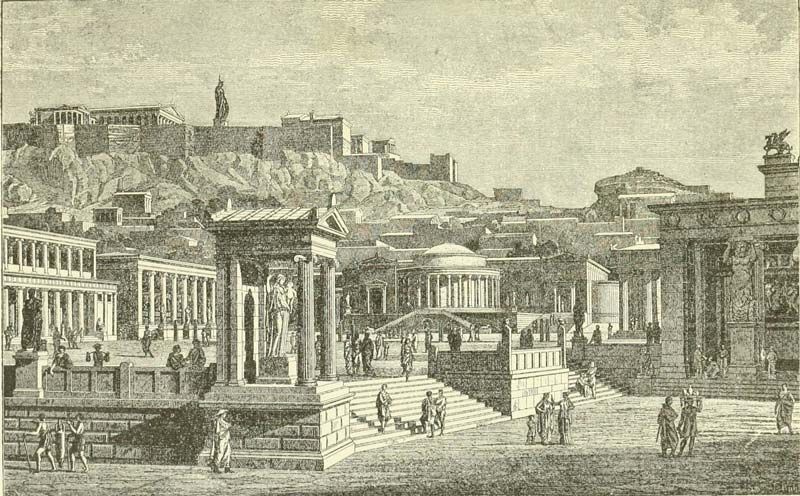 Fig 03 Athen - Marktplatz