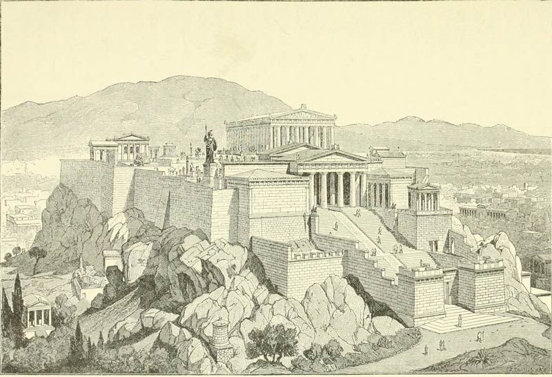 Fig 04 Athen - Die Akropolis
