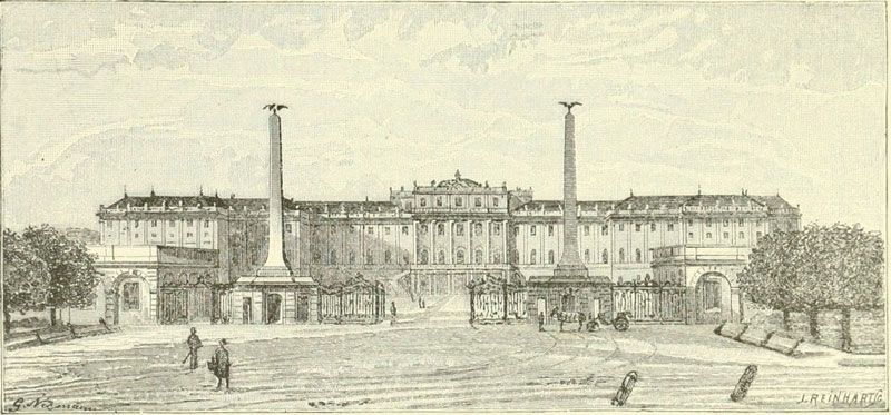 Fig 73 Schloss Schönbrunn bei Wien
