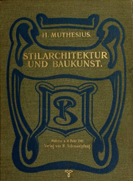 Stilarchitektur und Baukunst - Cover 