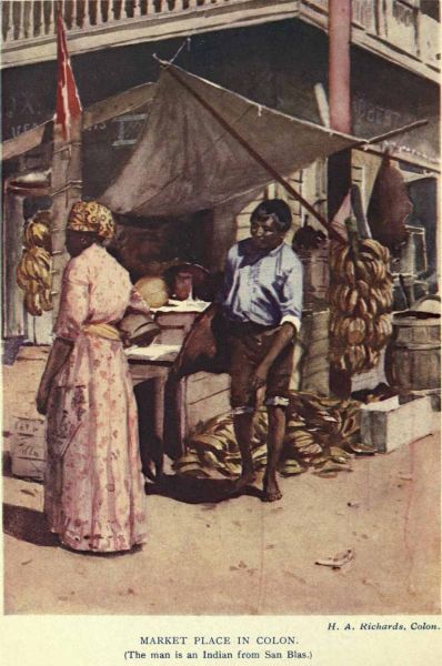 Panama - Markt in Colon