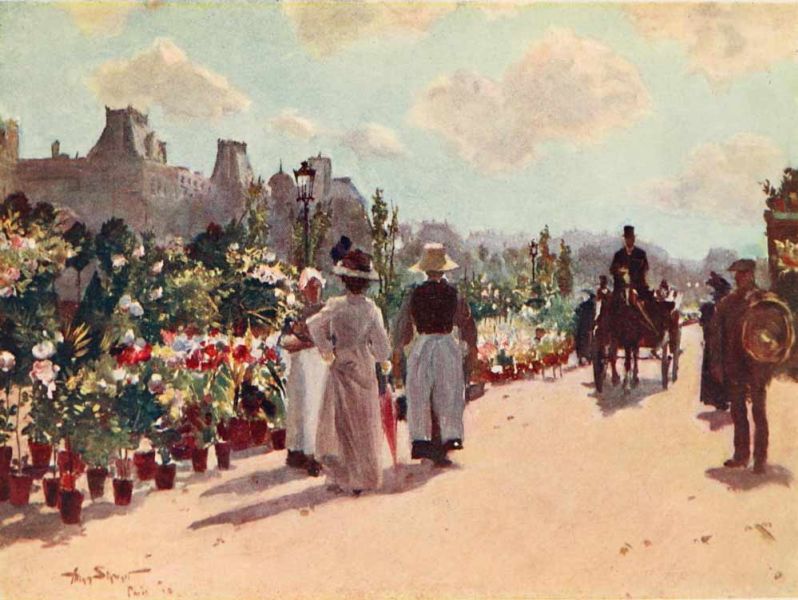 Pariser Blumenmarkt