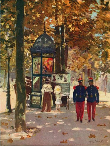 Pariser-Kiosk
