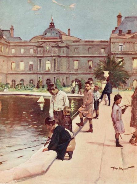 Pariser Luxembourg-Garten