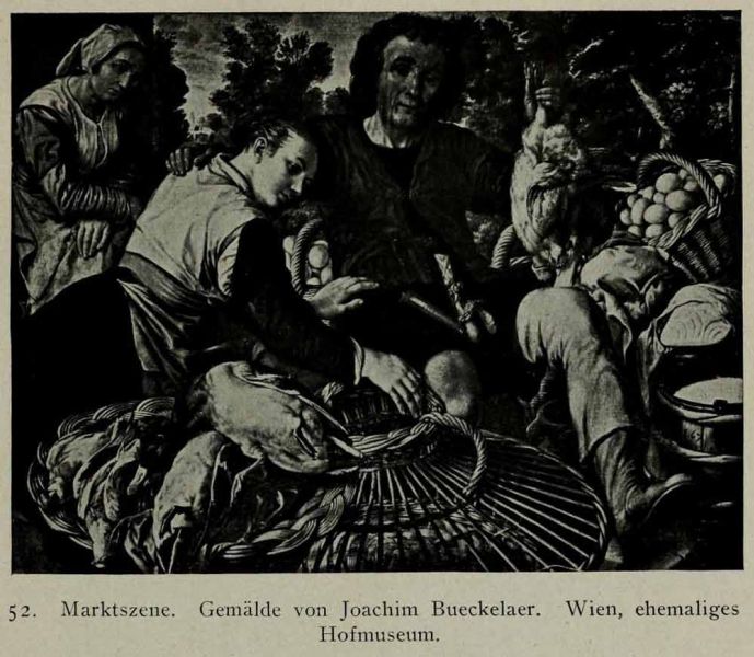 052. Marktszene. Gemälde von Joachim Bueckelaer. Wien, ehemaliges Hofmuseum
