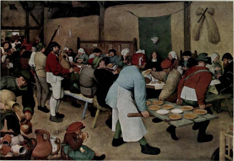 069. Die Bauernhochzeit. Wien, Kunsthistorisches Museum. 