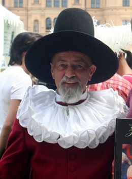 Petermännchen-Darsteller Dietrich Felske