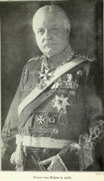 Bernhard Fürst von Bülow (1849-1929) deutscher Reichskanzler 1900-1909