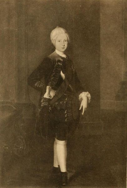 Friedrich der Große als junger Krohnprinz.