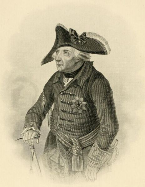 Friedrich II in Old Age.