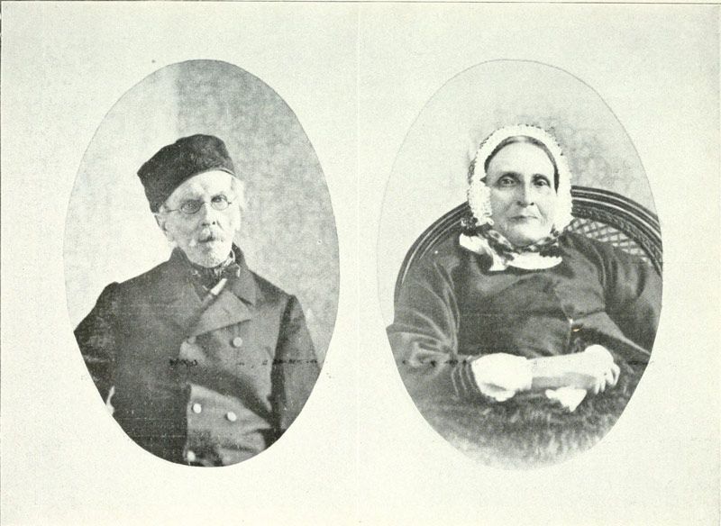 09. Der Stiefvater und die Mutter der Dichterin im Alter.