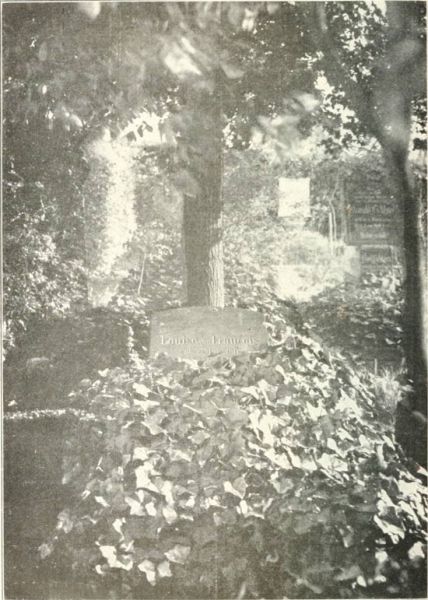 10. Die Grabstätte der Dichterin.