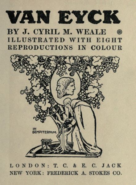 00 Titelblatt van Eyck MASTERPIECES 1912
