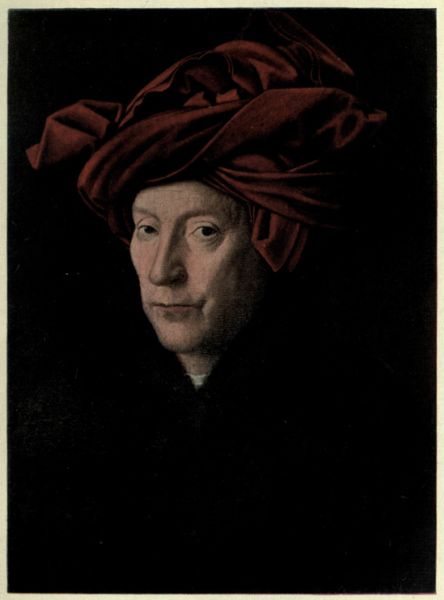 IV. Portrait of the Painters Father-in-law, 1433 (By John van Eyck.— National Gallery, London, No. 222)