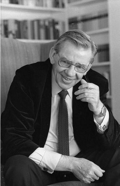 Hann Anselm Perten, Schauspieler, Regisseur, Generalintendant des Rostocker Volkstheaters (1917-1985) Foto: Sindermann, Jürgen 1982