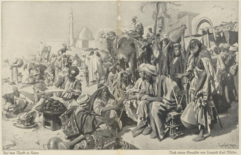 Ägypten, auf dem Markt in Kairo