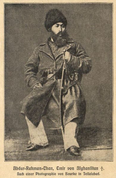 Afghanistan - Abdur-Rahman-Chan, Emir von Afghanistan