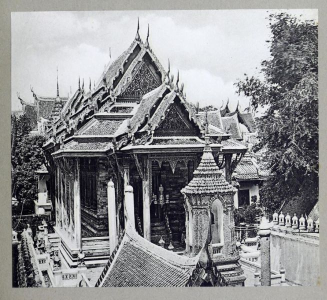 001 Teil des inneren Palastes in Bangkok