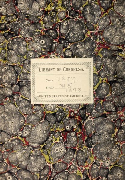 Reisebriefe über China, Japan und Siam, Libary of Congress