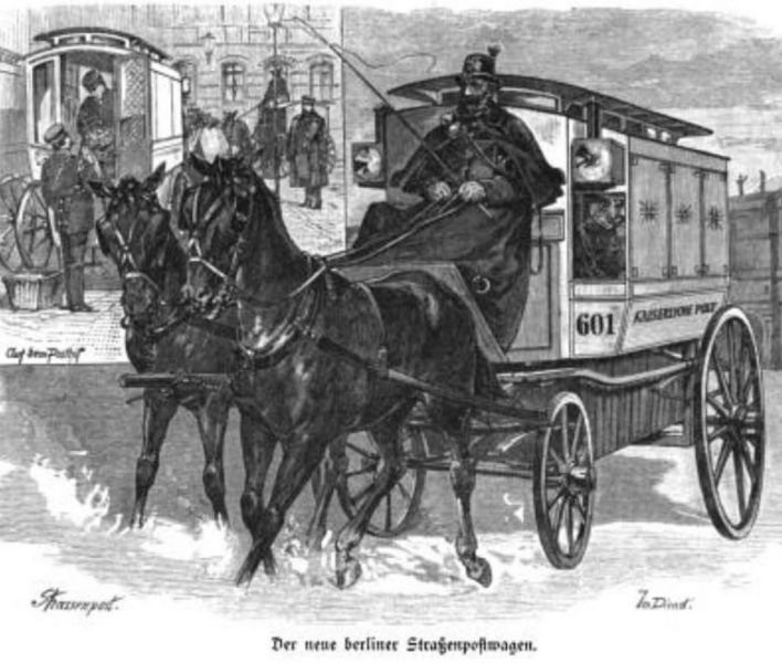 Berlin, Der neue berliner Straßenpostwagen