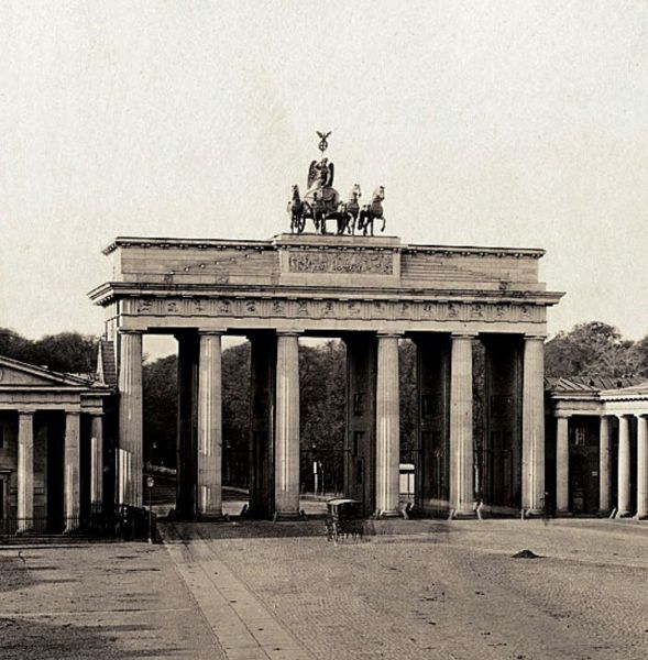 Brandenburger-Tor um 1850