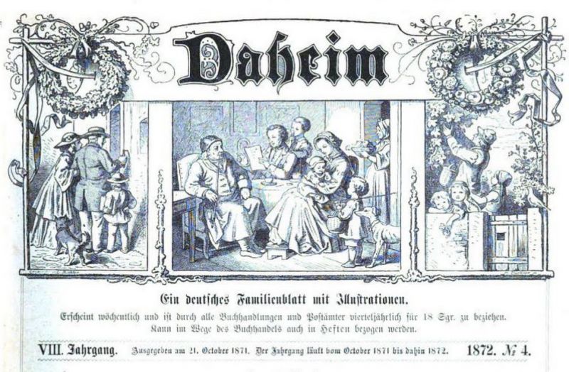 Daheim 21. Oktober 1871