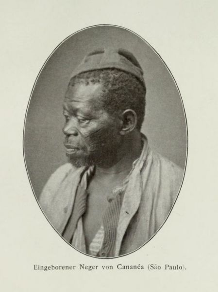 Brasilien 024 Eingeborener Schwarzer von Cananea (Sao Paulo)