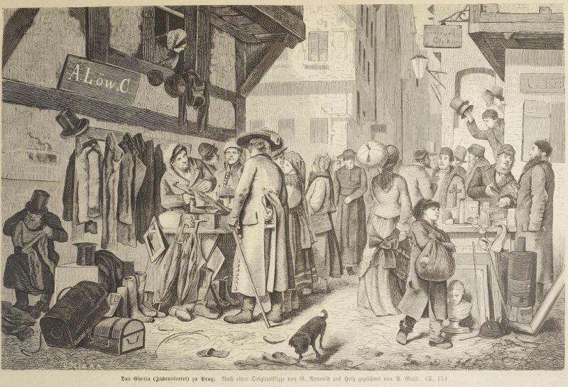 Das Ghetto - Judenviertel zu Prag