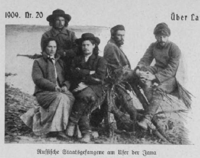 09 Russische Staatsgefangene am Ufer der Jana