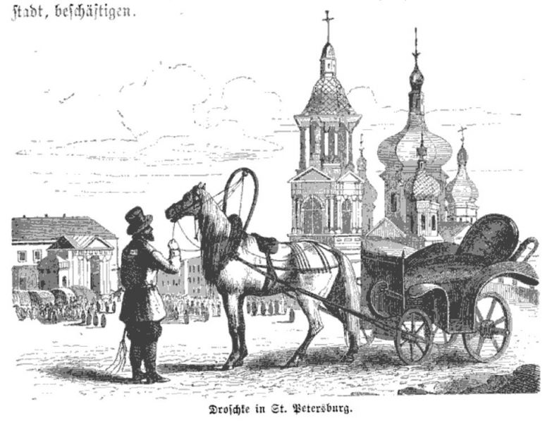 012 St. Petersburg, Droschke